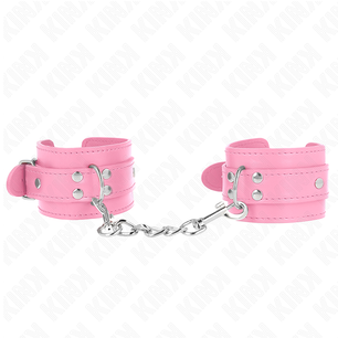 KINK - Resistenza da Polso Semplice Rosa Regolabile 20-23 Cm X 5,5 Cm