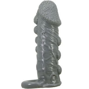 PRETTY LOVE - Realistico Ingrandimento del Pene e Guaina Ritardante Grigio