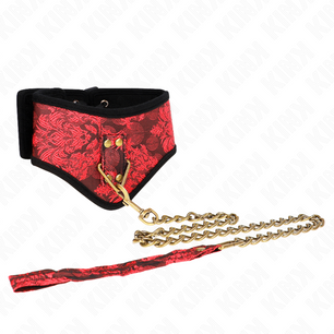 KINK - Collana Modello Scandalo con Cinturino in Pizzo 75 Cm 44 X 10 Cm