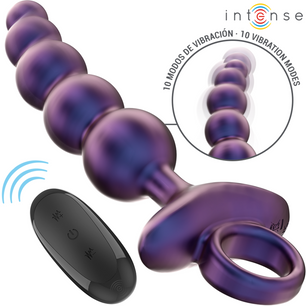 INTENSE - Tito Vibrante Anal Plug Modello 3 Telecomando