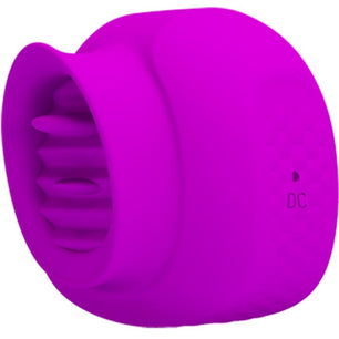 PRETTY LOVE - Estelle Stimolatore per Clitoride Lingua 12 Vibrazioni Viola