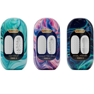 PRETTY LOVE - Venus X 15 Masturbatori Maschili in Silicone Bianco