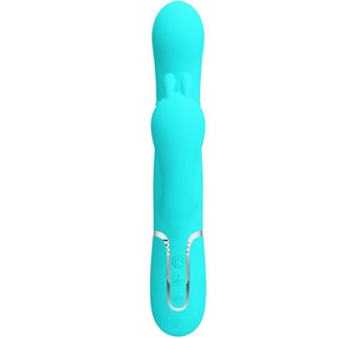 PRETTY LOVE - Cammy 4 in 1 Multifunzione Vibratore Triple Rabbit Blu