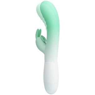PRETTY LOVE - Vibratore Coniglio Cerberus 3O Vibrazioni Verde