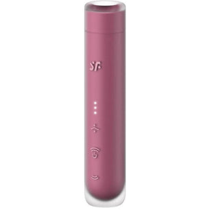 SATISFYER - Stimolatore Clitorideo First Kiss Wave Garnet