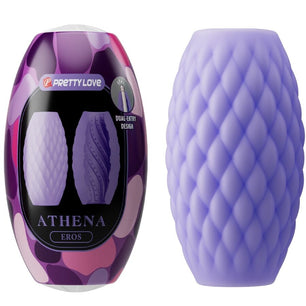 PRETTY LOVE - Athena Eros Silicone Masturbatore Maschile Viola