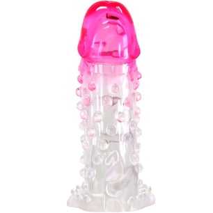PRETTY LOVE - Guaina di Allargamento Realistica Wilford con Pene Rilievo Rosa