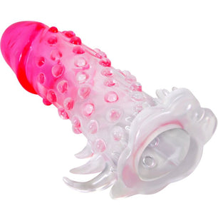 PRETTY LOVE - Guaina di Allargamento Realistica Wilford con Pene Rilievo Rosa