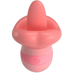 PRETTY LOVE - Stimolatore per Clitoride Lingua Kylee 10 Vibrazioni Rosa Nudo