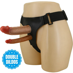 PRETTY LOVE - Slip Keaven Harness Universale e Comodo Doppio Dildo