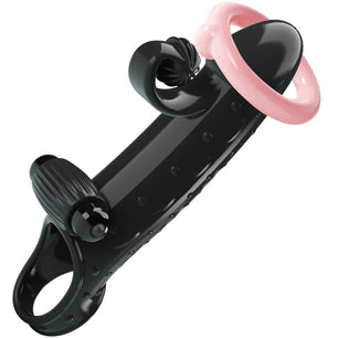 ROMANCE - Guaina per Pene Vibrante Nera