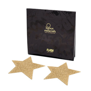 BIJOUX - Indiscrets Copri Capezzoli Flash Golden Star