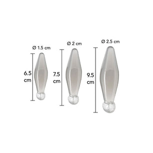 TOYJOY - Gioco Anale Finger Rimmer 3 Pezzi Trasparente