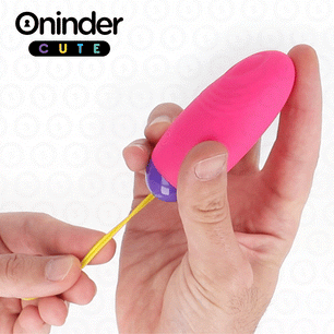 ONINDER CUTE - Uovo in Silicone con Vibro-onda e Piacere - App Globale Gratuita