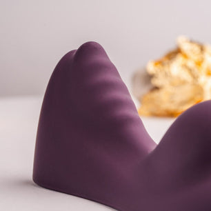 ROCKS-OFF - Vibratore Viola Ruby Glow da Sedere