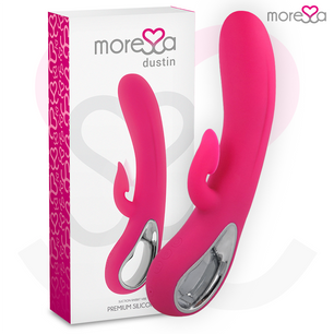 MORESSA - Dustin Aspirazione Clitoridea e Vibrazione Potente Silicone Premium Ricaricabile