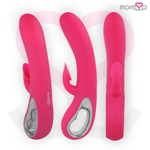 MORESSA - Dustin Aspirazione Clitoridea e Vibrazione Potente Silicone Premium Ricaricabile