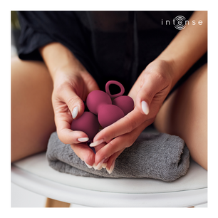INTENSE - Kit Palline Kegel Charli Bordeaux