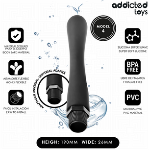 ADDICTED TOYS - Pulitore Anale con Adattatore Universale Modello 4