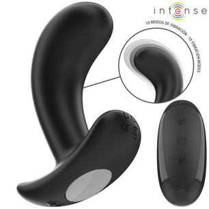 INTENSE - Chandler Anal Plug 10 Vibrazioni Nero Telecomando