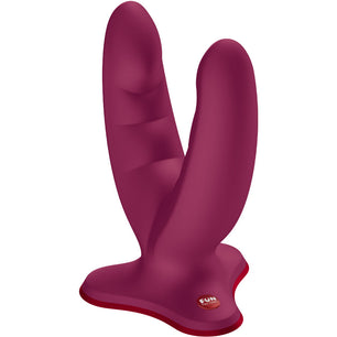 FUN FACTORY - Ryde Doppio Dildo Rosso Vino