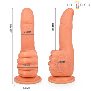 INTENSE - Bender Stimolatore Punto G Flessibile Mano 11,3 Cm
