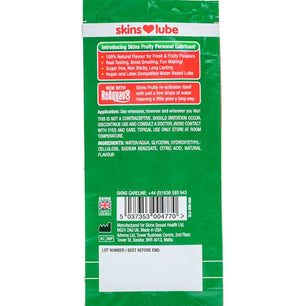 SKINS - Lubrificante Fruttato a Base D'acqua Anguria Monodose 5 Ml