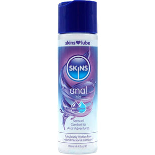 SKINS - Lubrificante Anale Ibrido a Base di Acqua e Silicone 130 Ml