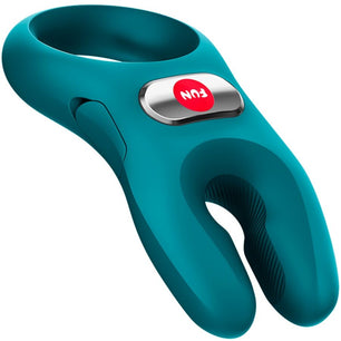FUN FACTORY - Anello Vibrante per il Pene Nos Pro Verde Bottiglia