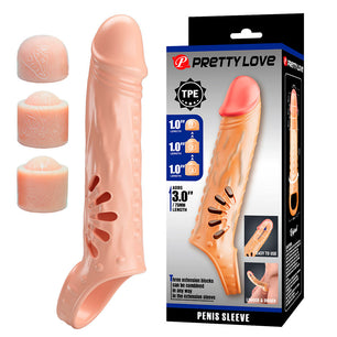 PRETTY LOVE - Guaina per Pene con Estensori