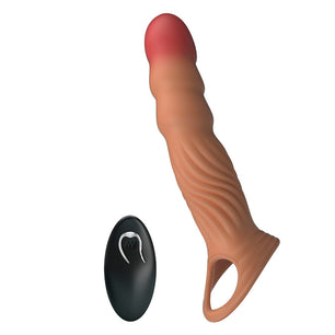 PRETTY LOVE - Guaina per Pene Testurizzata con Vibrazione e Telecomando