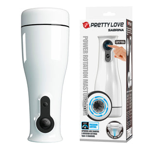 PRETTY LOVE - Sabrina Masturbatore Maschile Rotante e Oscillante