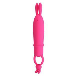 PRETTY LOVE - Delia Vibratore Coniglio con Anello di Resistenza