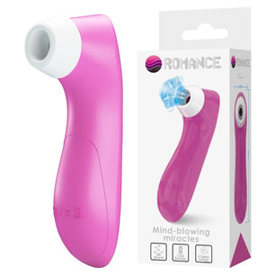 ROMANCE - Dispositivo di Aspirazione Clitoridea con Tecnologia a Pulsazione Rosa