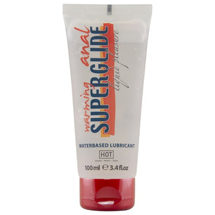 HOT - Anal Superglide Lubrificante Liquido Riscaldante a Base D'acqua 100 Ml