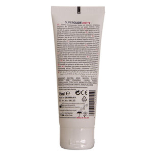 HOT - Superglide Lubrificante Commestibili a Base D'acqua Ciliegia 75 Ml