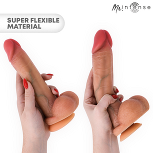MR INTENSE - Gary M Pene in Silicone Ultra-realistico con Testicoli 20 Cm -ø- 4,2 Cm