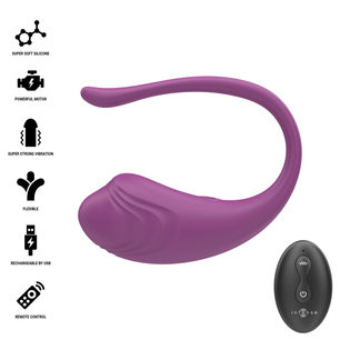 INTENSE - Olivia Purple Uovo Vibrante con Telecomando
