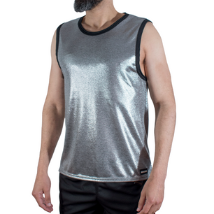 MACHO - T-shirt con Glitter Fini