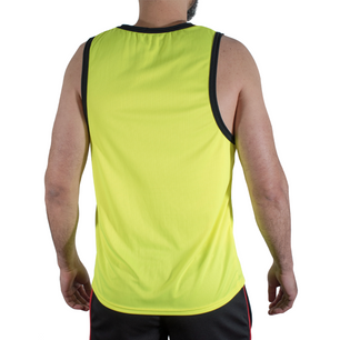 MACHO - CMV001 T-shirt da Palestra Gialla L/xl