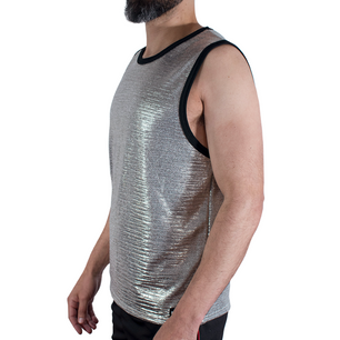 MACHO - T-shirt con Glitter Fini