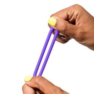 ROMP - Remix Trio Set di 3 Anelli per Pene in Silicone Viola