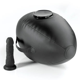 FETISH FANTASY SERIES - Body Dock Sfera Dell'amore Gonfiabile con Dildo Nero 41,9 Cm