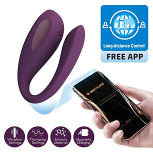 PRETTY LOVE - Aari Massaggiatore Clitorideo Viola App Gratuita