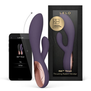 LELO - Ina Vibratore a Spinta Rabbit Viola