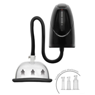 SHE.E.O - Pompa a Vuoto Automatica per Vagina e Clitoride Nera