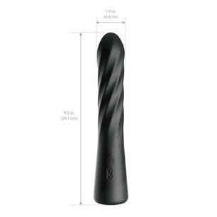 ANAL FANTASY ELITE - Twist Ecstasy Stimolatore Anale Rotante Ricaricabile