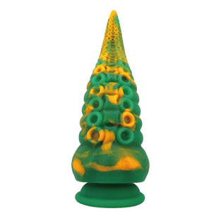 POWER MONSTERS - Abyssal Colossus Bicolor Fantasy Dildo in Silicone 22.5 Cm Ø 6 Cm