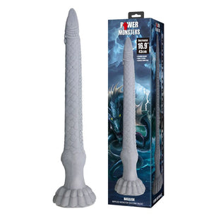 POWER MONSTERS - Dildo in Silicone Basilisk Fantasy 43 Cm Ø 5 Cm