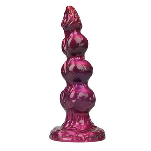 POWER MONSTERS - Primal Beastlord Dildo in Silicone Rosa Traslucido Fantasy 26 Cm Ø 5 Cm